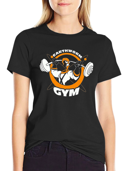 Earthworm Gym Black T-Shirt - Workout Tee