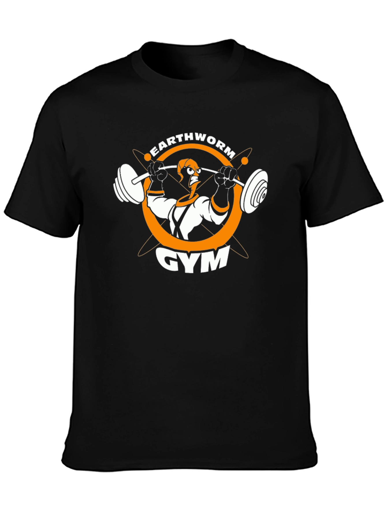 Earthworm Gym Black T-Shirt - Workout Tee