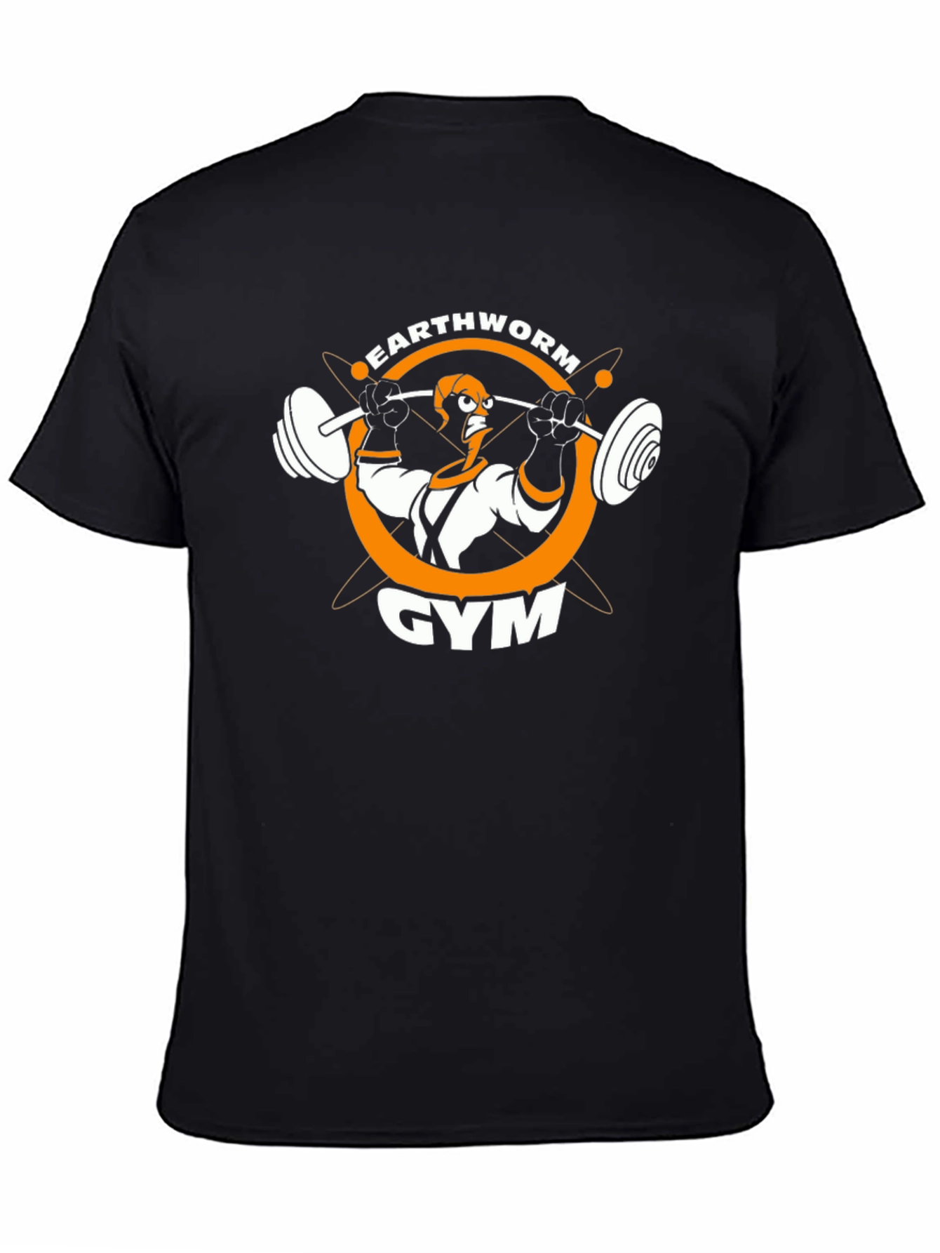 Earthworm Gym Black T-Shirt - Workout Tee