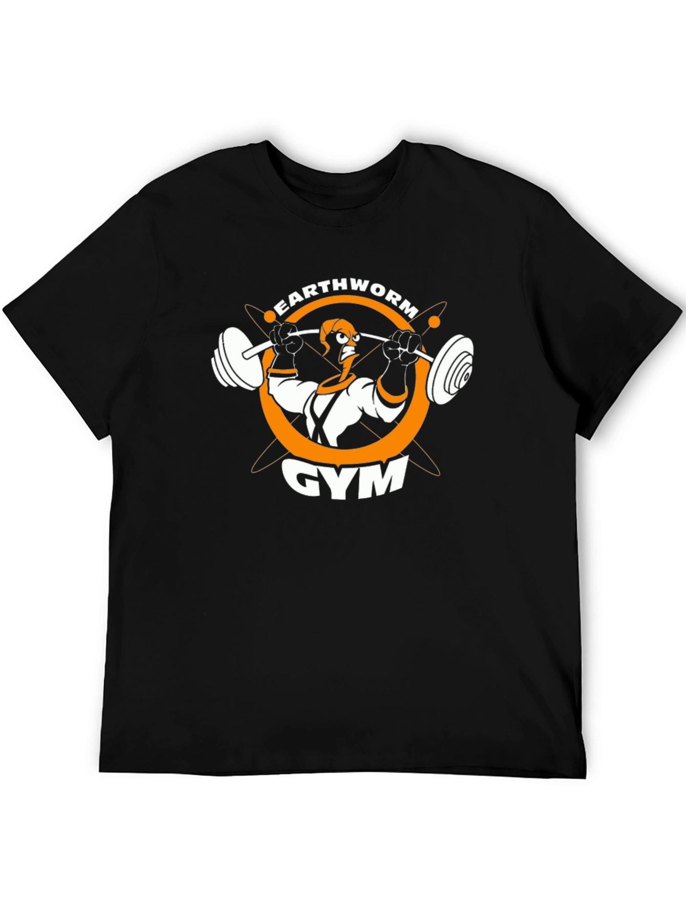 Earthworm Gym Black T-Shirt - Workout Tee