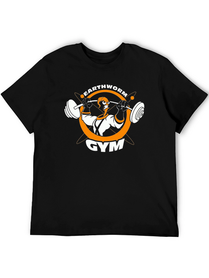 Earthworm Gym Black T-Shirt - Workout Tee