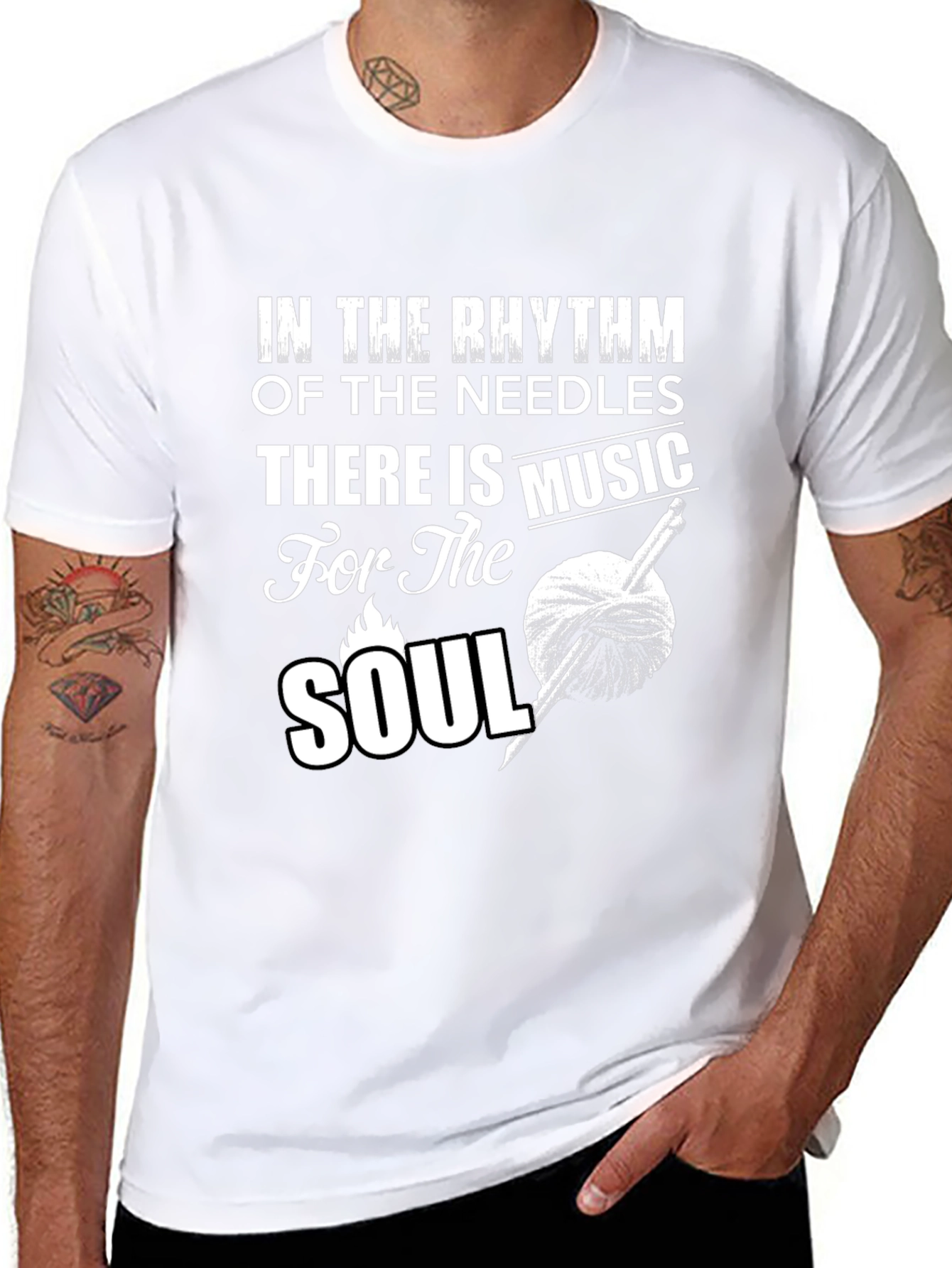 Knitting Lover T-Shirt - Music for The Soul