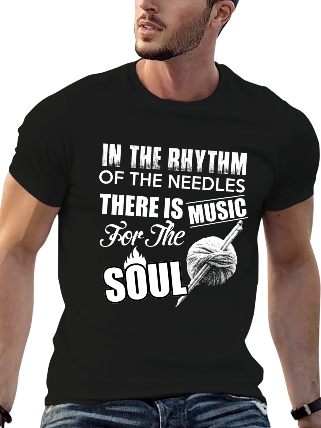 Knitting Lover T-Shirt - Music for The Soul
