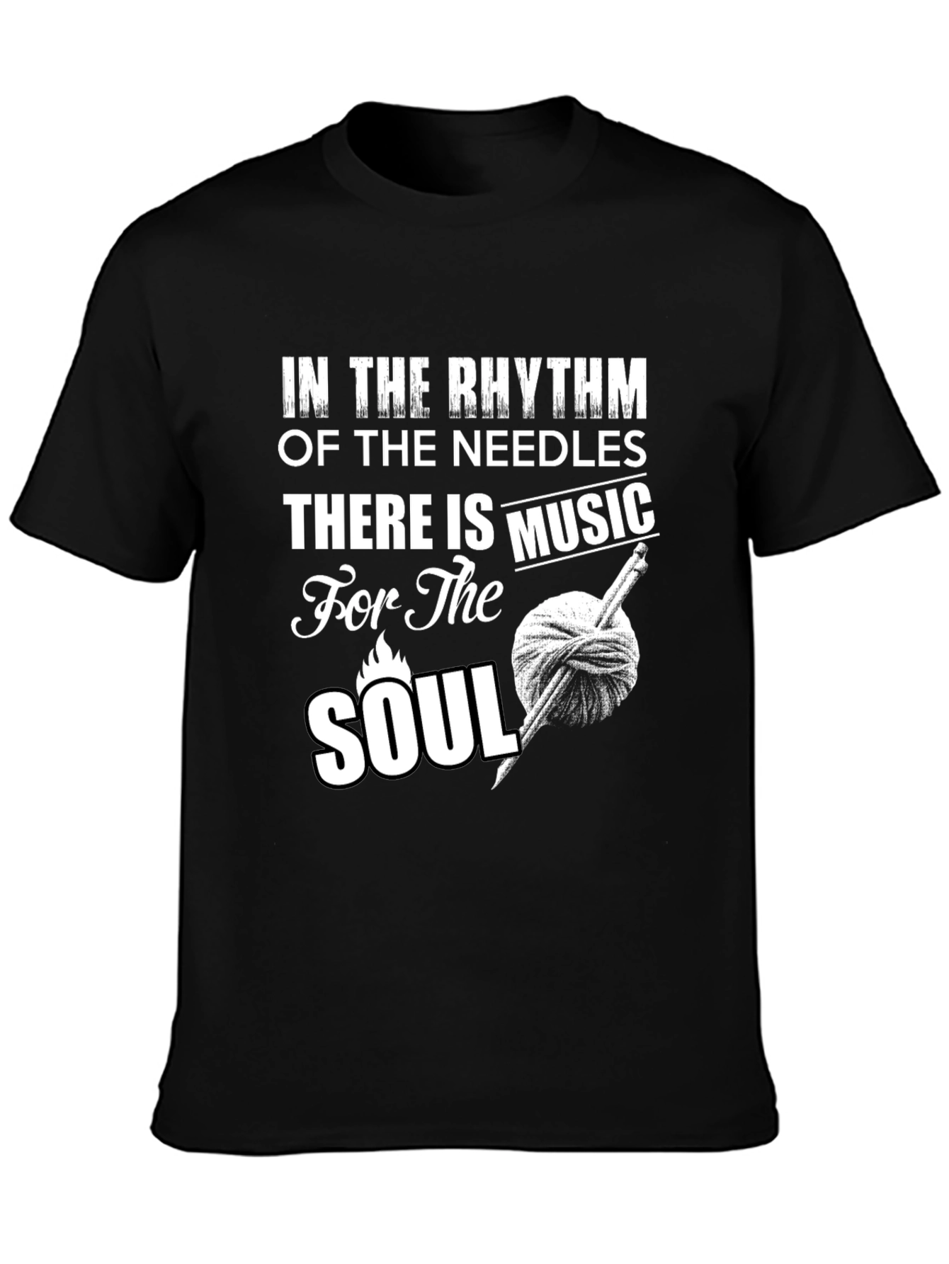 Knitting Lover T-Shirt - Music for The Soul
