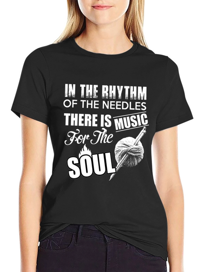 Knitting Lover T-Shirt - Music for The Soul