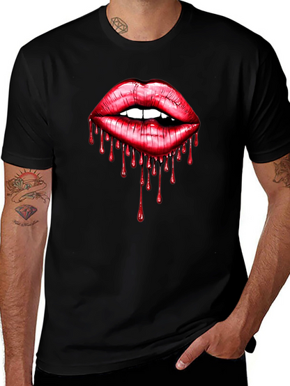 Bloody Lips Graphic Tee - Unisex