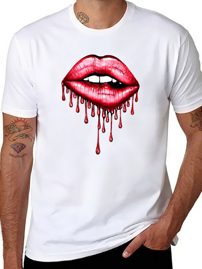 Bloody Lips Graphic Tee - Unisex
