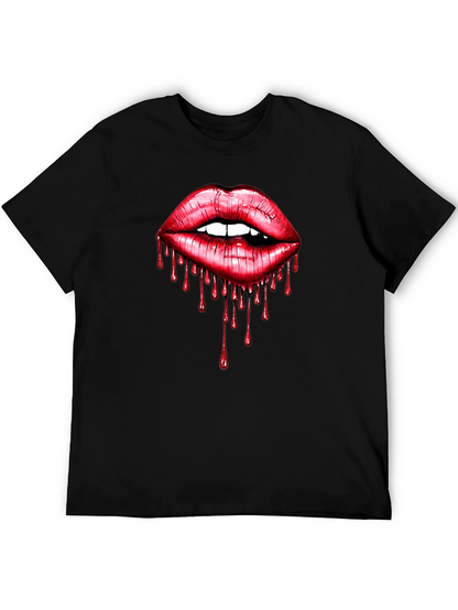 Bloody Lips Graphic Tee - Unisex