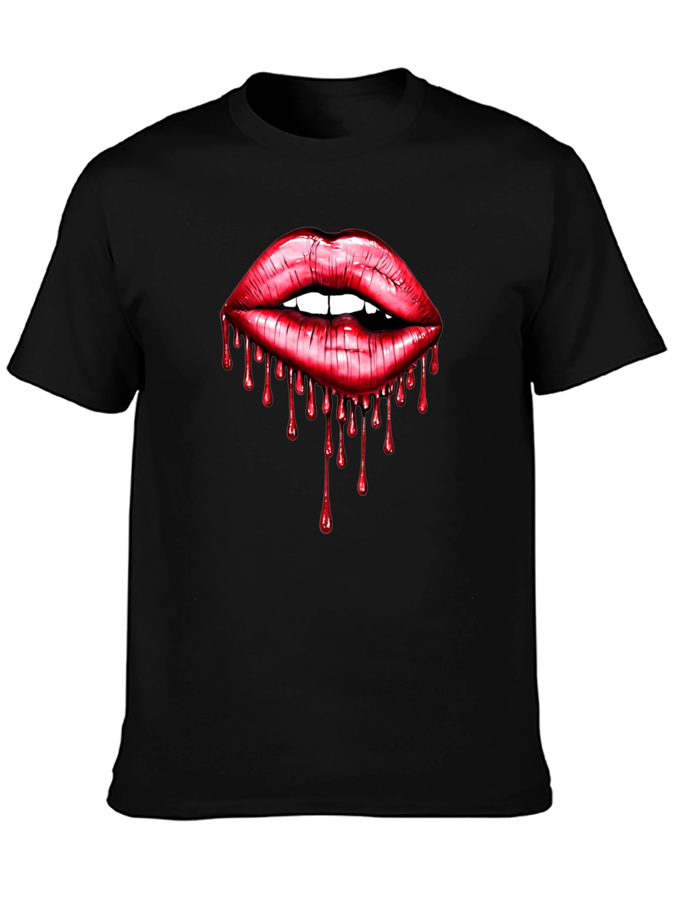 Bloody Lips Graphic Tee - Unisex