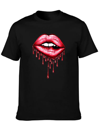 Bloody Lips Graphic Tee - Unisex