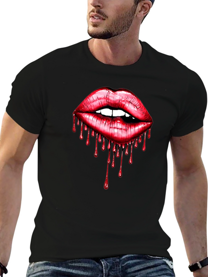 Bloody Lips Graphic Tee - Unisex