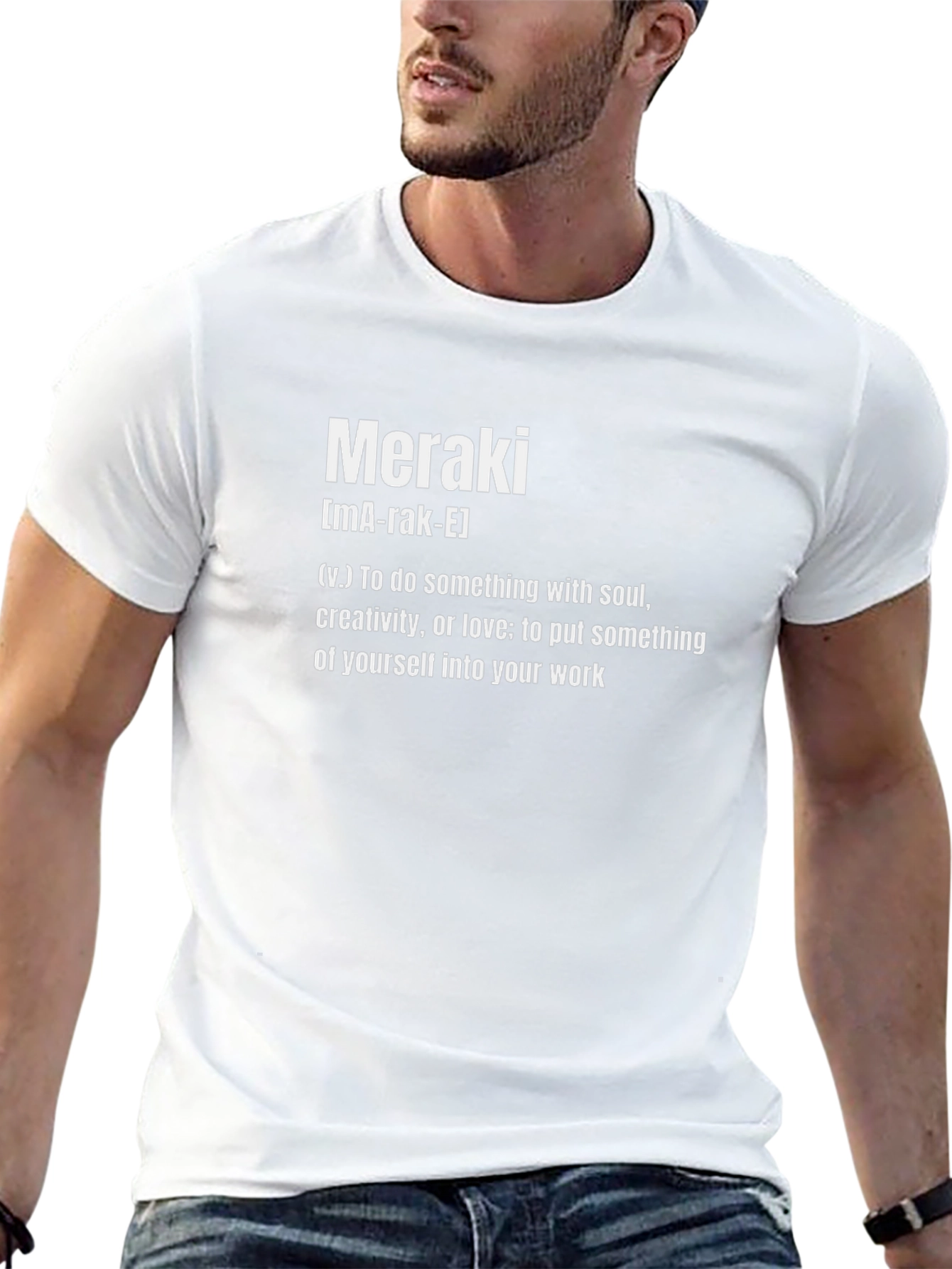 Meraki Definition T-Shirt - Soulful Creativity