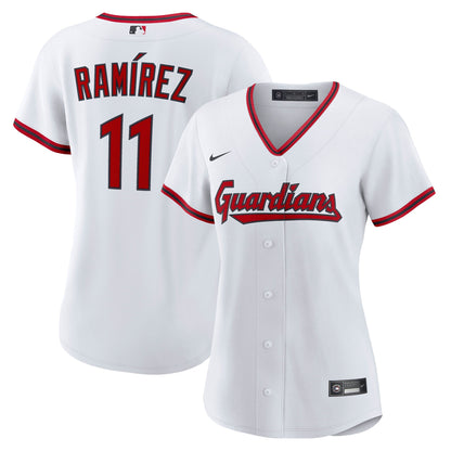 José Ramírez Cleveland Guardians Nike Women's Home Replica Jersey - White