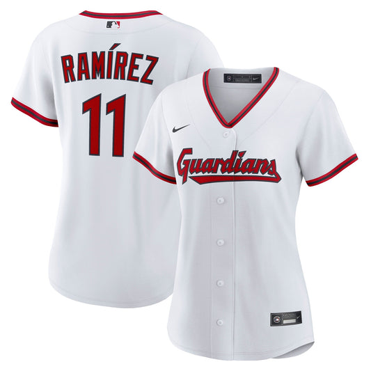 José Ramírez Cleveland Guardians Nike Women's Home Replica Jersey - White
