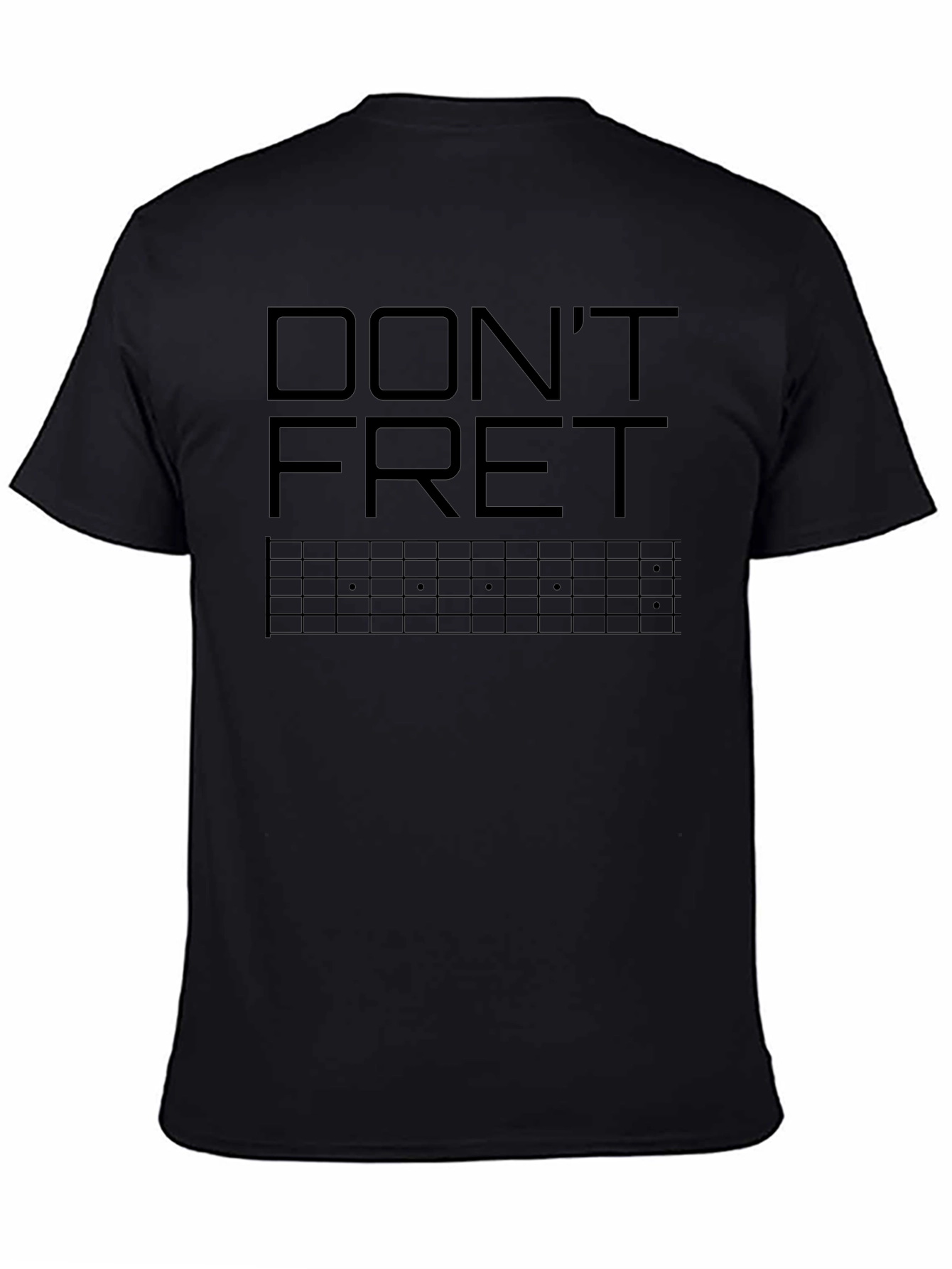 Dont Fret Guitarist T-Shirt - Musician Apparel