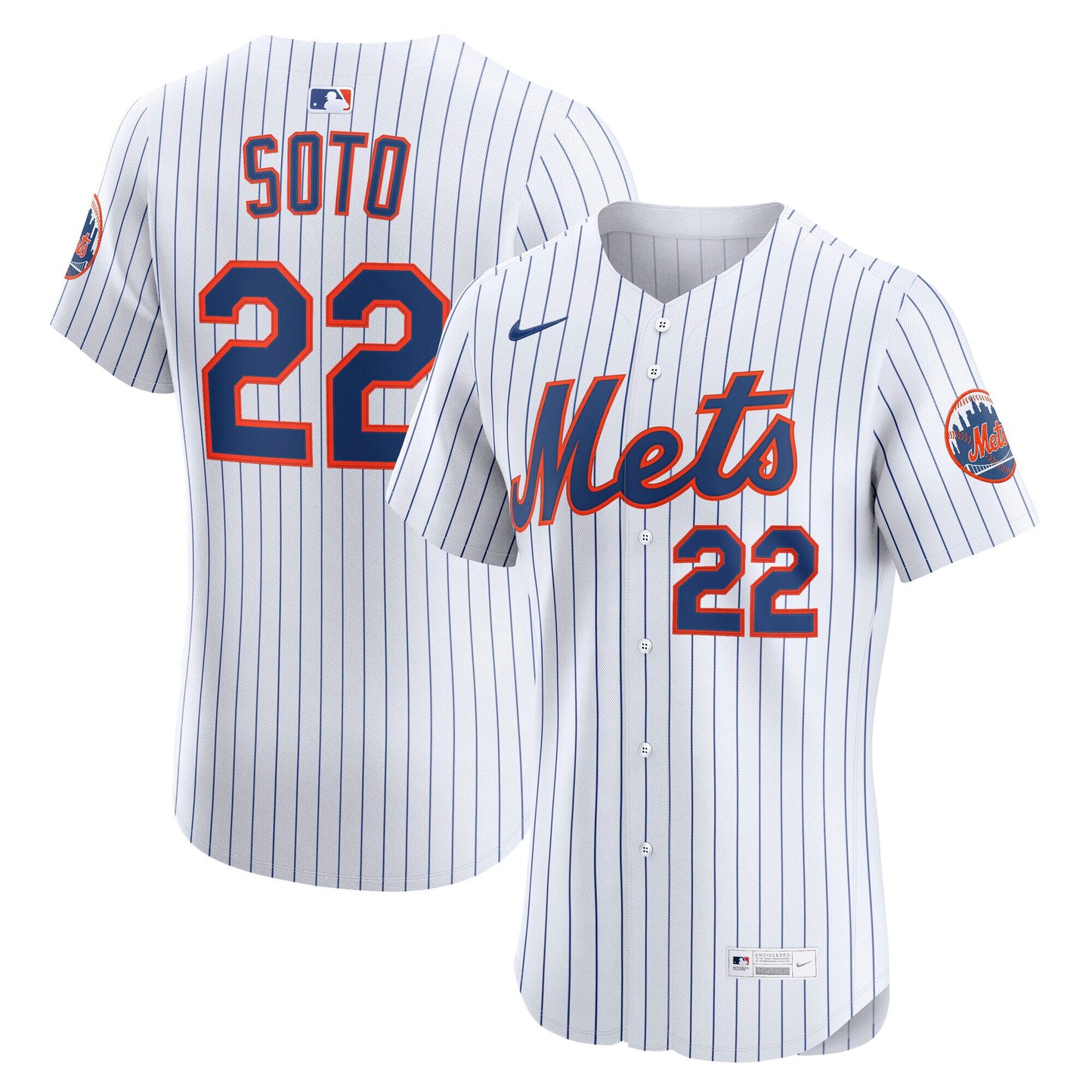 Juan Soto New York Mets Nike Home Elite Jersey - White