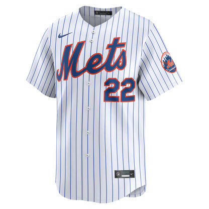 Juan Soto New York Mets Nike Home Limited Jersey - White
