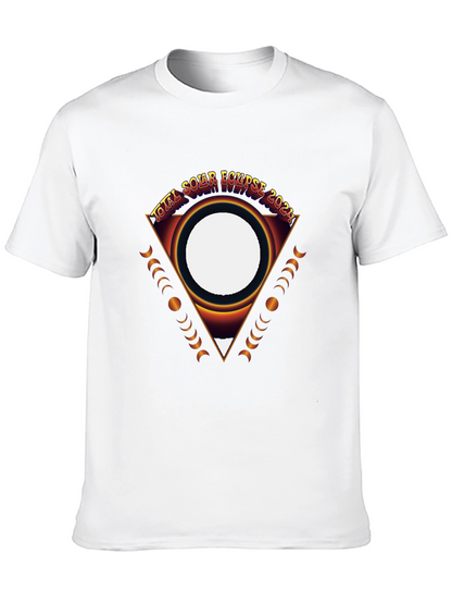 Total Solar Eclipse 2024 Black Graphic Tee