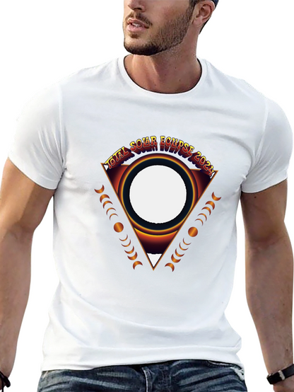 Total Solar Eclipse 2024 Black Graphic Tee