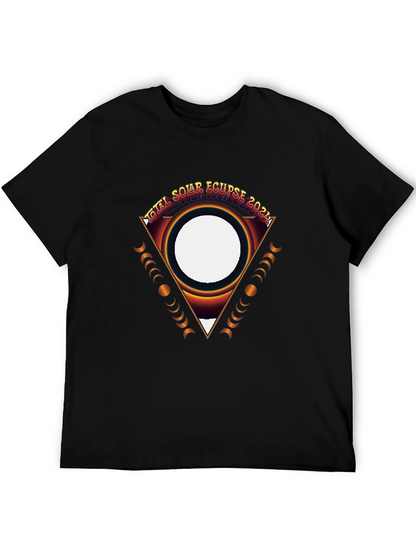 Total Solar Eclipse 2024 Black Graphic Tee