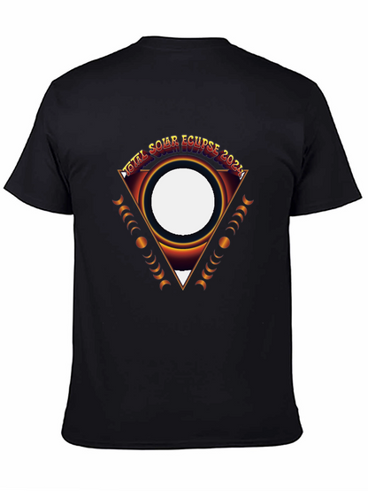 Total Solar Eclipse 2024 Black Graphic Tee