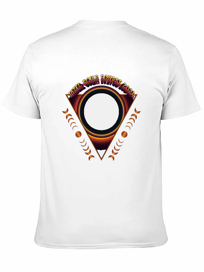 Total Solar Eclipse 2024 Black Graphic Tee