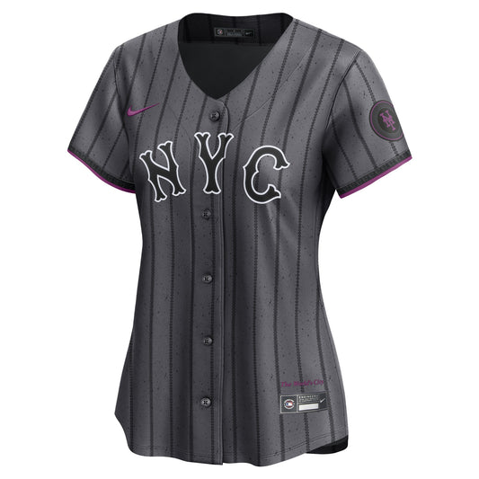 Juan Soto New York Mets Nike Women's City Connect Limited Jersey - Gray