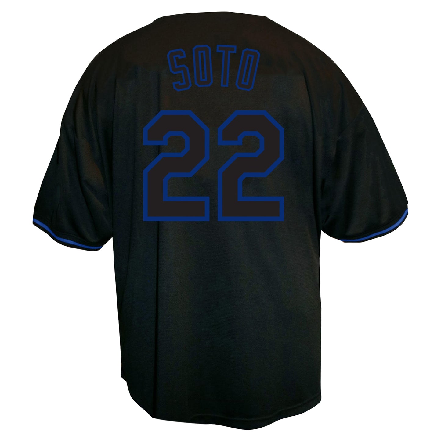 Juan Soto New York Mets Profile Big &amp;amp; Tall Pop Fashion Jersey - Black