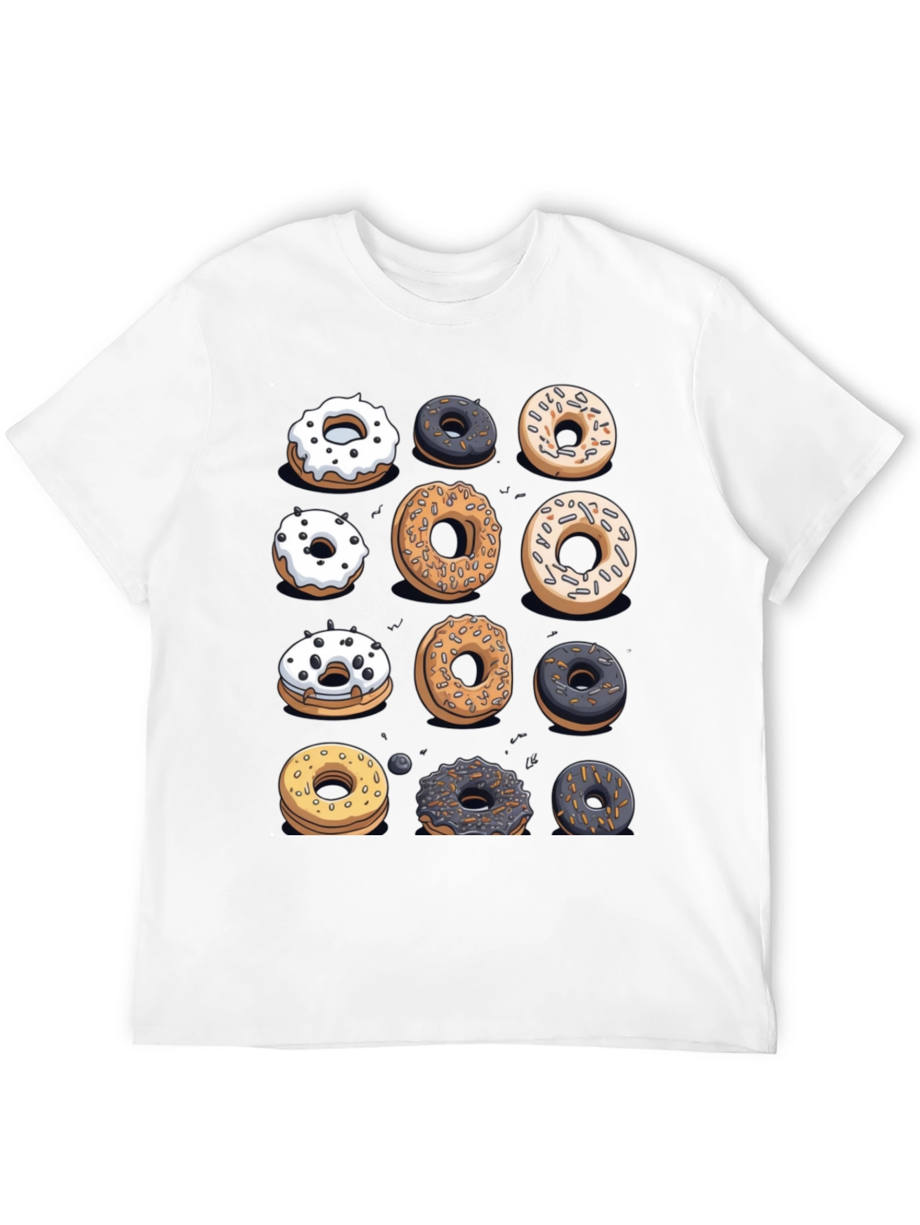 Donut Graphic T-Shirt - Sweet Treat Fashion