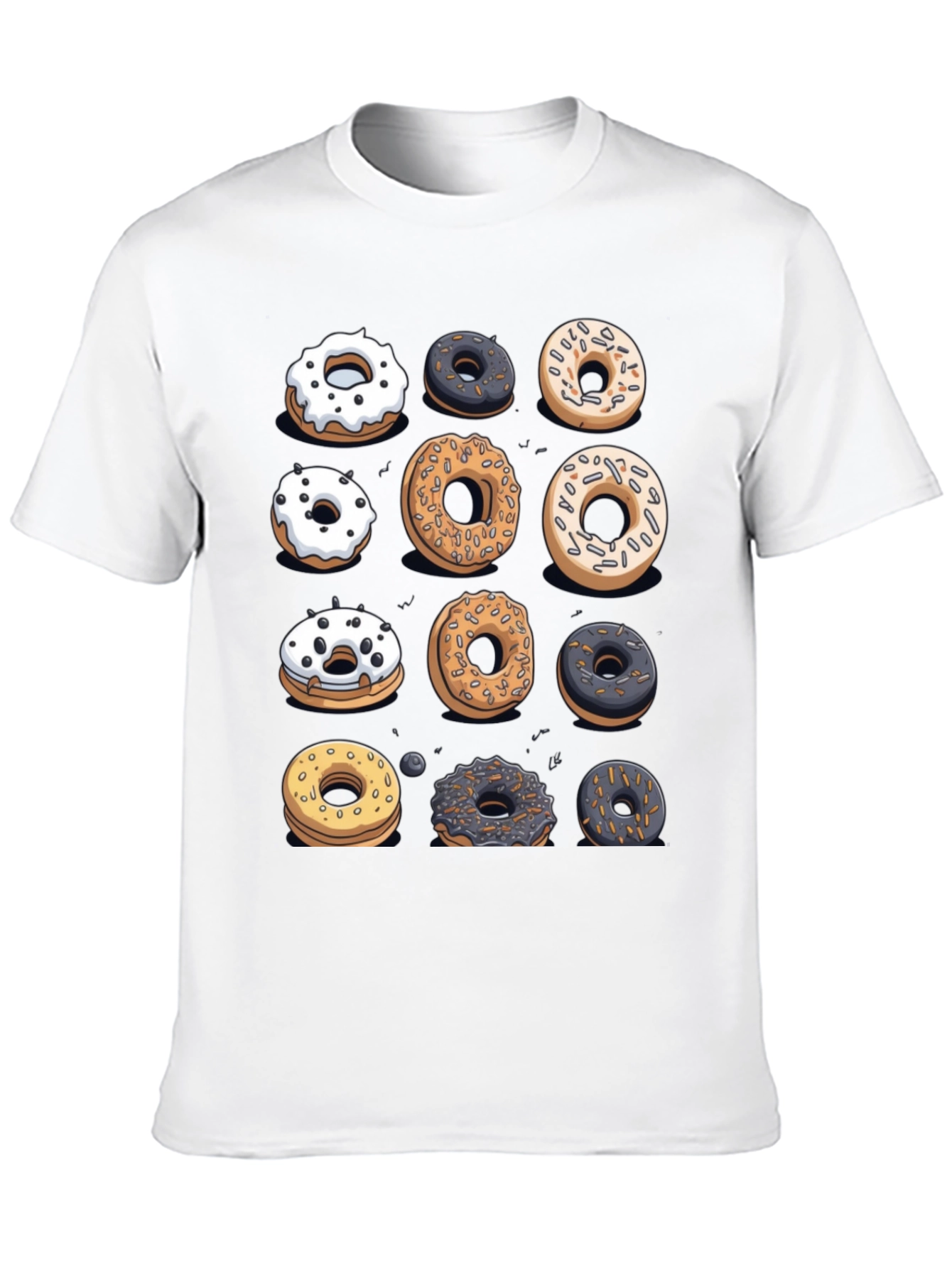 Donut Graphic T-Shirt - Sweet Treat Fashion