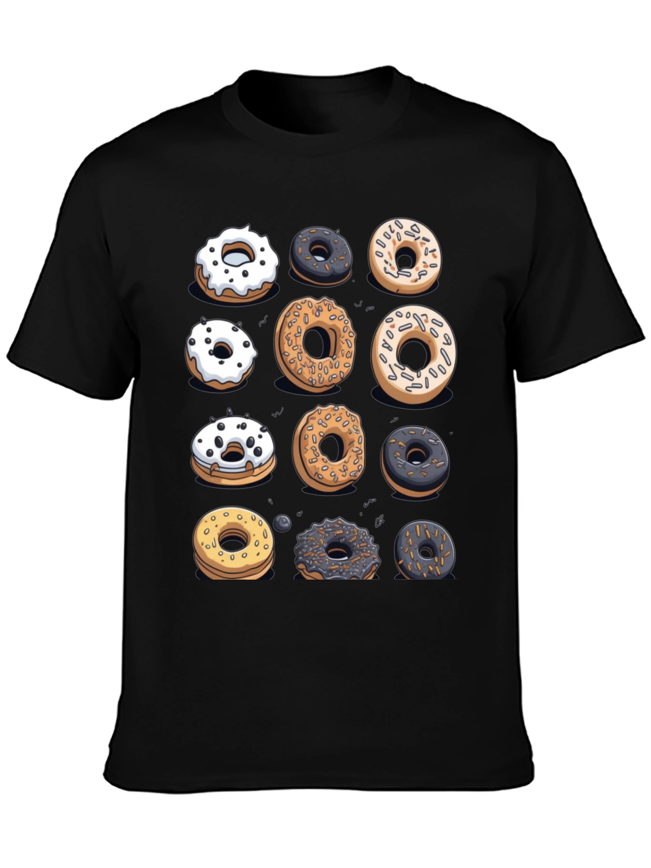 Donut Graphic T-Shirt - Sweet Treat Fashion