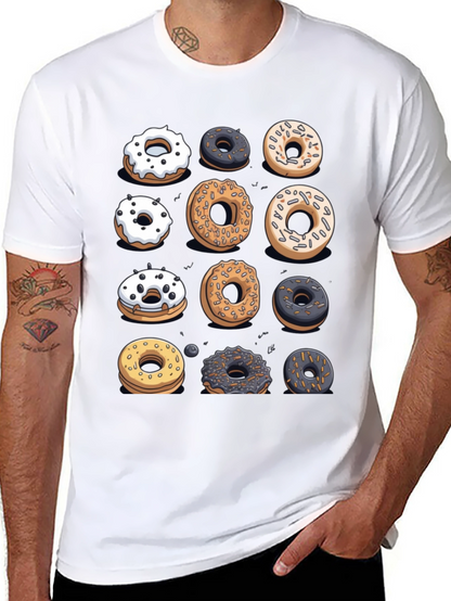 Donut Graphic T-Shirt - Sweet Treat Fashion