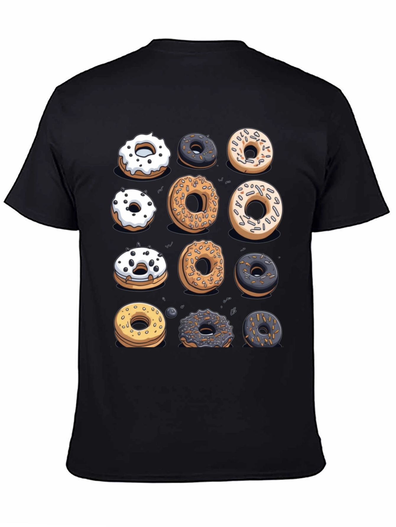 Donut Graphic T-Shirt - Sweet Treat Fashion