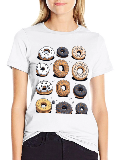 Donut Graphic T-Shirt - Sweet Treat Fashion