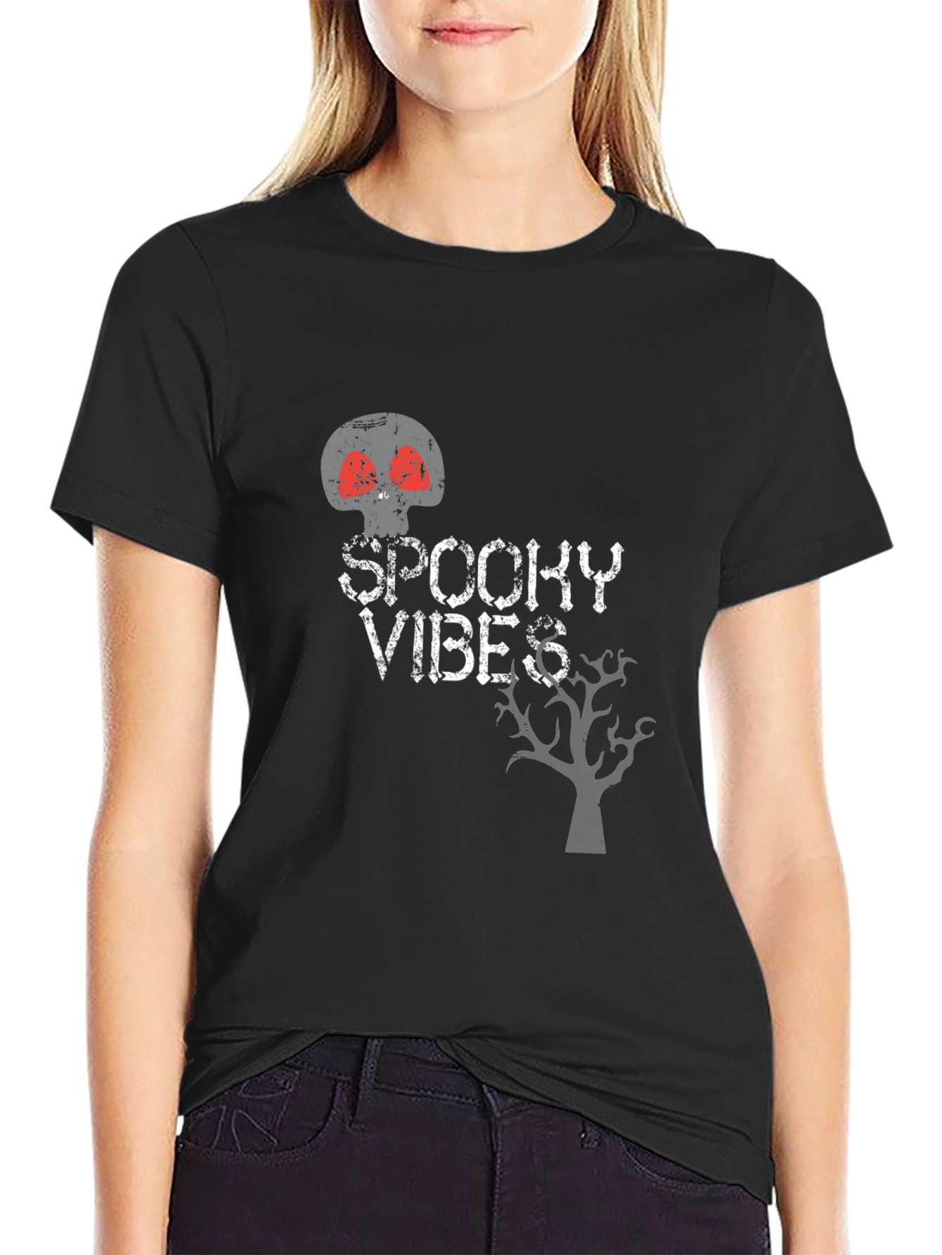 Spooky Vibes Halloween T-Shirt