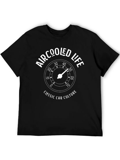 Aircooled Life Classic Car Culture Graphic T-Shirt