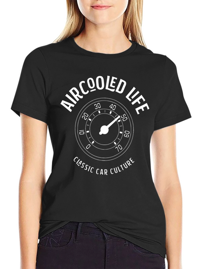 Aircooled Life Classic Car Culture Graphic T-Shirt