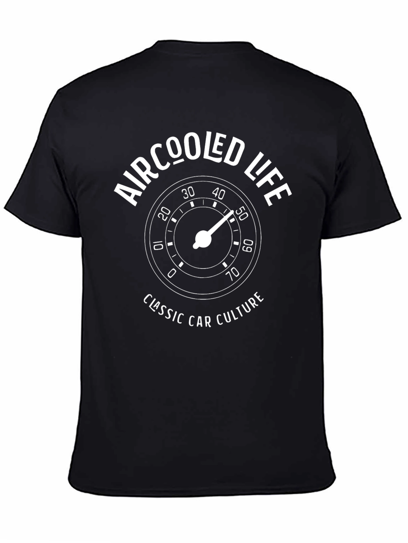 Aircooled Life Classic Car Culture Graphic T-Shirt