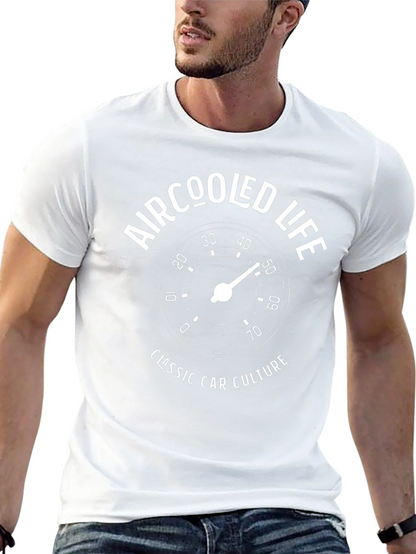 Aircooled Life Classic Car Culture Graphic T-Shirt