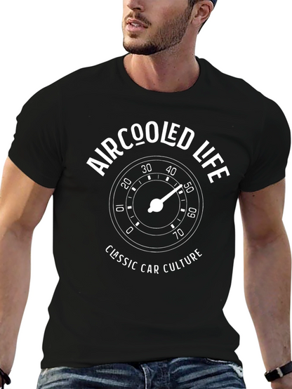 Aircooled Life Classic Car Culture Graphic T-Shirt