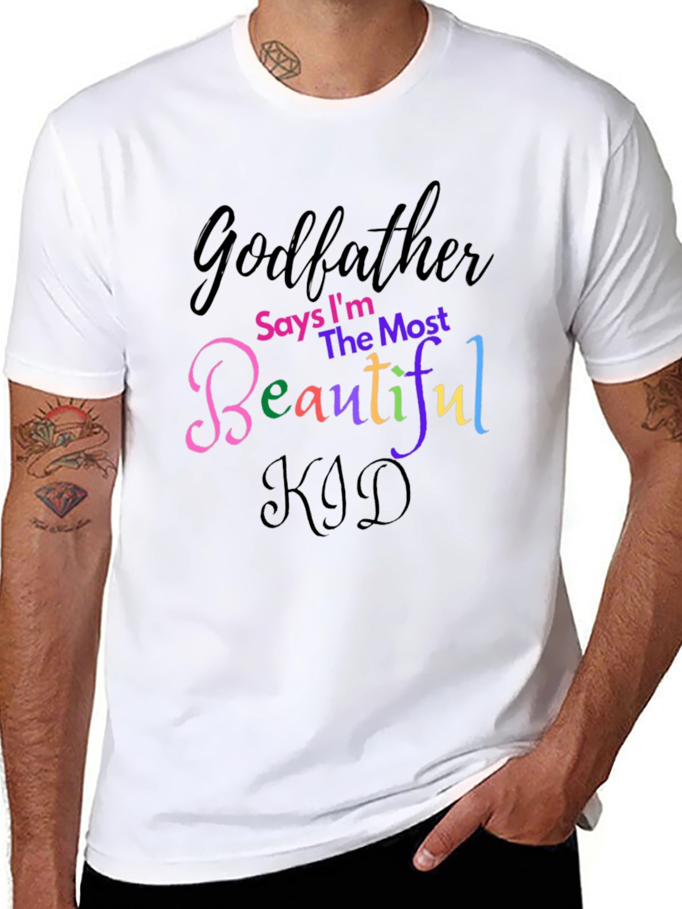Godfather Says Im The Most Beautiful Kid T-Shirt