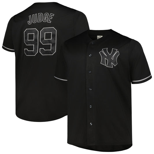 Aaron Judge New York Yankees Big &amp;amp; Tall Pop Fashion Jersey - Black