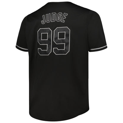 Aaron Judge New York Yankees Big &amp;amp; Tall Pop Fashion Jersey - Black