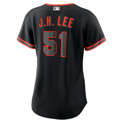 Jung Hoo Lee San Francisco Giants Nike Women's Alternate Replica Jersey - Black
