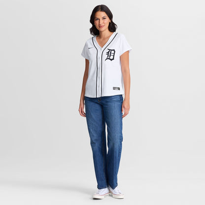 Justin Verlander Detroit Tigers Nike Women's Home Replica Jersey - White