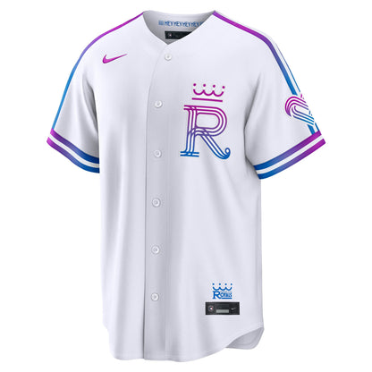 Kansas City Royals Nike 2026 City Connect Stadium Jersey - White
