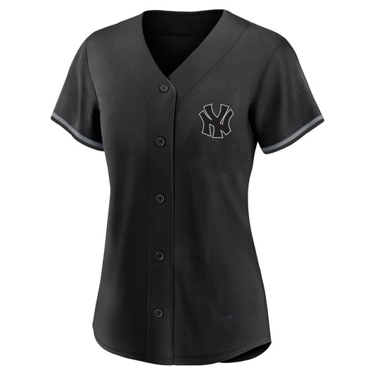 Aaron Judge New York Yankees Profile Women's Plus Size Player Name &amp;amp; Number Fashion Jersey - Black
