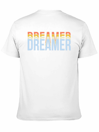Dreamer Graphic Tee - Retro Style Black T-Shirt