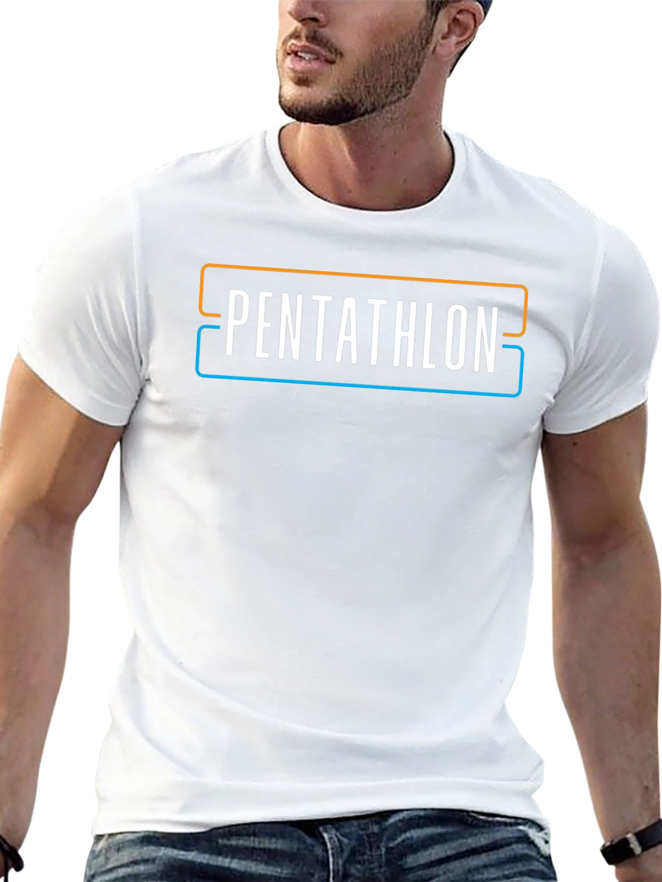 Pentathlon Graphic Tee - Classic Style