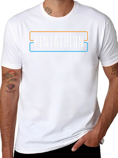 Pentathlon Graphic Tee - Classic Style